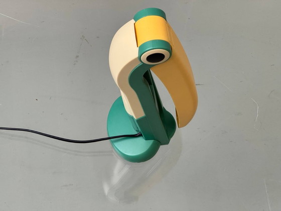 Image 1 of Pop Art icon Toucan table lamp, Italy 1980s