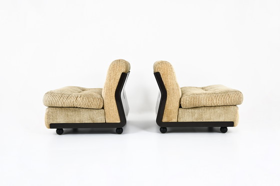 Image 1 of Paire de Fauteuils « Amanta » par Mario Bellini pour B&B Italia, 1970s