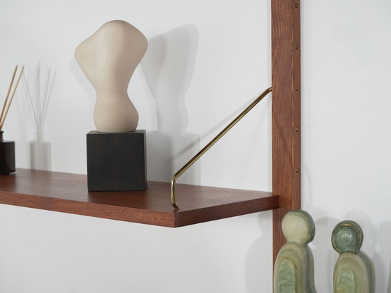 Scaffali a muro modulari di Poul Cadovius per CADO, Impiallacciatura Teak, Danimarca, anni '70 – Legno (photo 8 of 10)