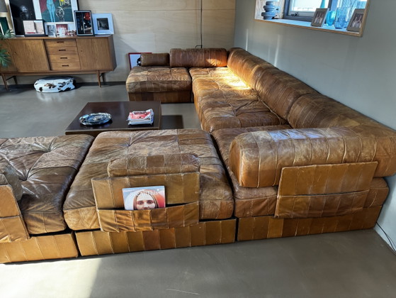 De Sede DS88. Conjunto Raro y Extenso en Excelente Estado – Sofás modulares, Leather (photo 5 of 8)