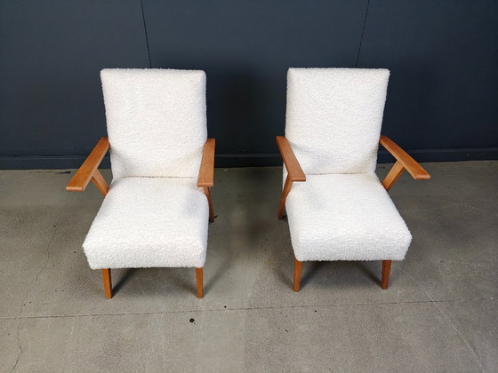 Image 1 of Par de sillones holandeses de mediados de siglo, década de 1960