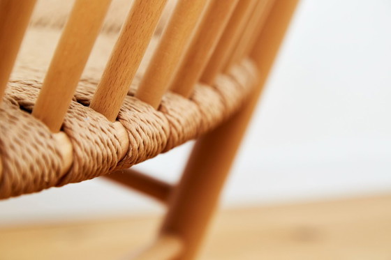 Image 1 of Rocking Chair J16 Vintage par Hans J. Wegner pour FDB Møbler