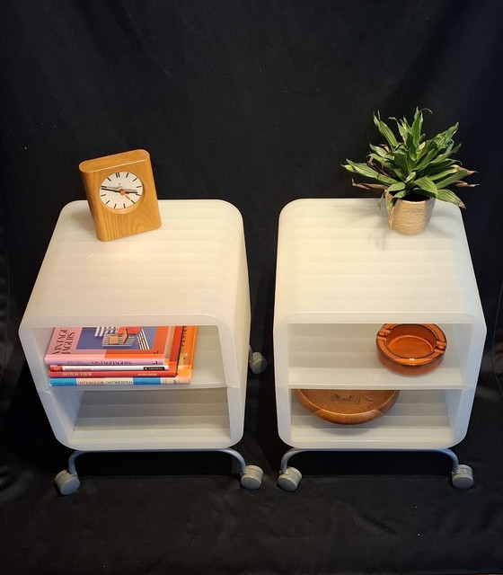 Image 1 of Vintage IKEA Prelat Side Tables