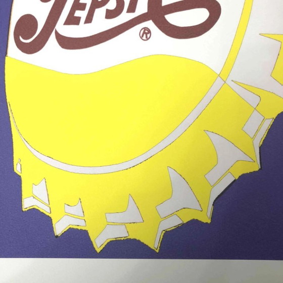 1990s After Andy Warhol "Pepsi-Cola" Lithograph – Lithographs & prints, Paper (photo 3 of 8)