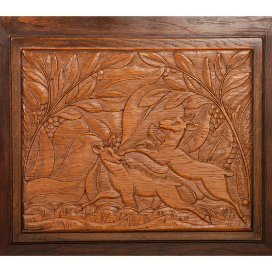 Image 1 of Oak sideboard, French work from the 1940s