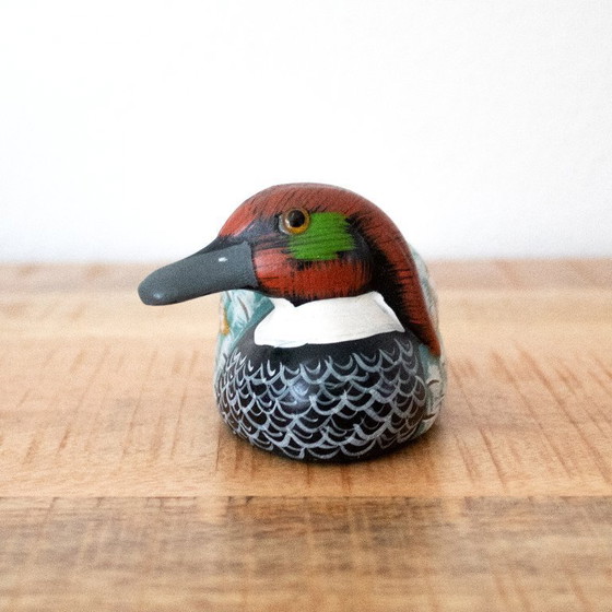 Image 1 of Patito antiguo pintado a mano: decoración para pabellón de caza.