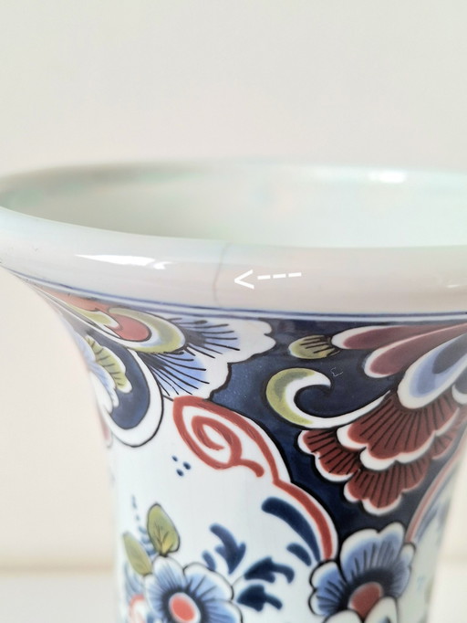 Original Delftware vase (Old Delft Nijmegen)