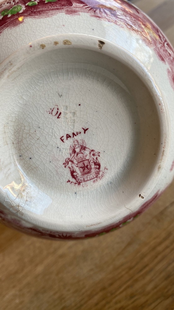 Image 1 of Antiek Petrus Regout en co ‘Fancy’ servies 
