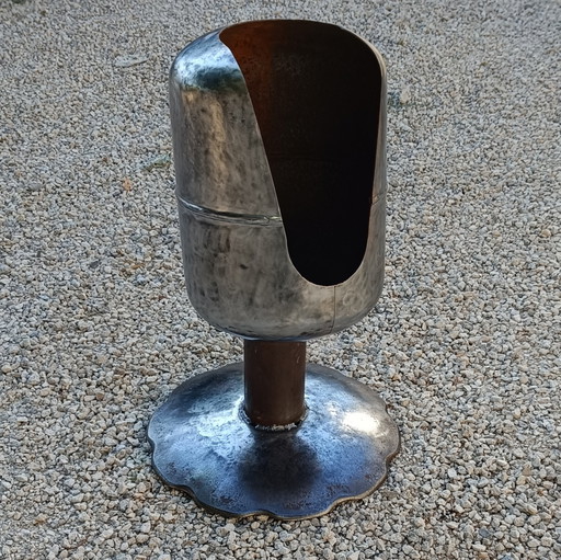 Upcycled fire pit