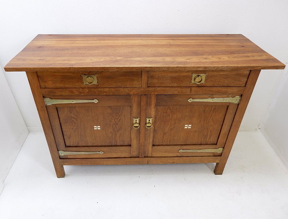 Image 1 of Buffet ancien de style Art nouveau du XXe siècle