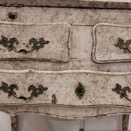 Image 1 of Provencal bureau/chest of drawers, Louis XV style, 19th century - France