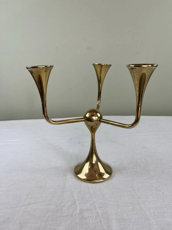 Chandelier Freddie Andersen Design – Candle holders, Brass, Bauhaus (photo 6 of 16)