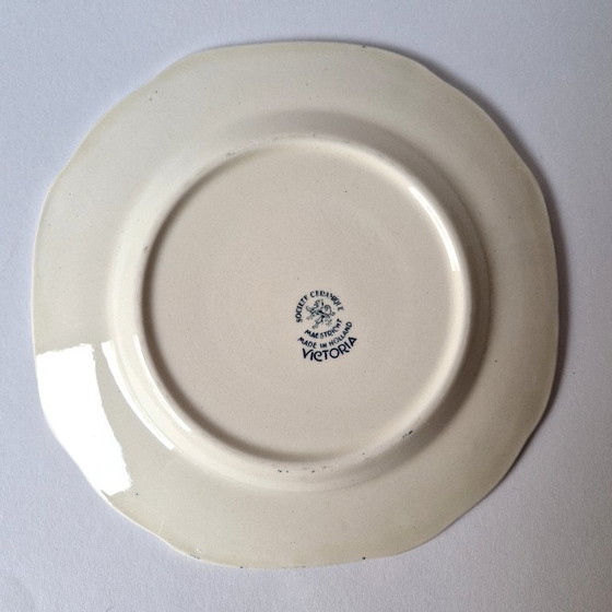 Image 1 of Société Céramique Maastricht - 6 Victoria plates - 21 cm