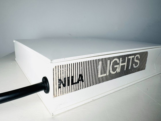 Image 1 of Extremely rare TC6 table lamp by Aldo van den Nieuwelaar for Nila Lights (early 1970s) with original label