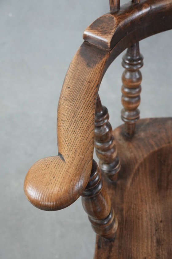 Image 1 of Antiker englischer Windsor-Stuhl mit hoher Rückenlehne aus dem 18. Jahrhundert