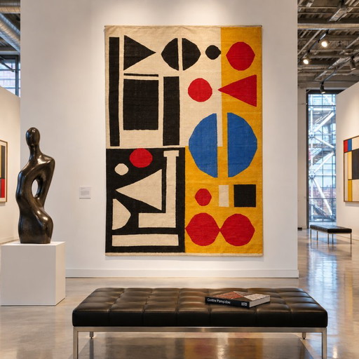 Tapis Tapisserie Auguste Herbin Vendredi 1 | Laine | 307×204 cm