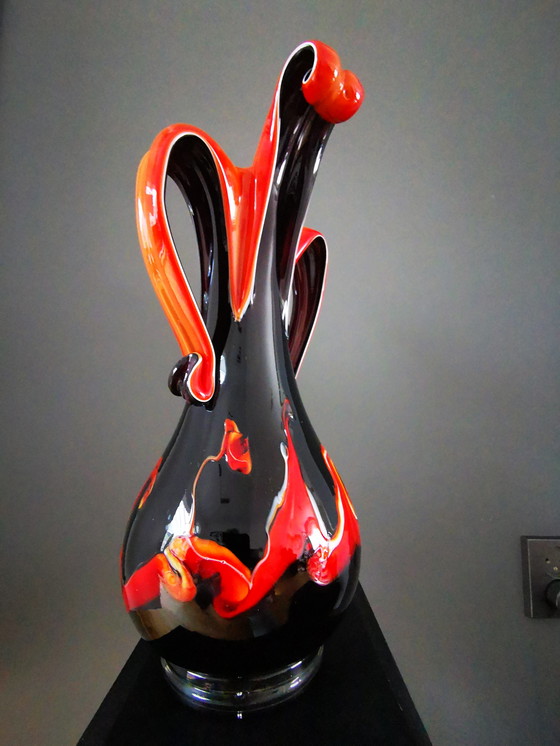 Image 1 of Darius Zarrin, Glaskunstvase