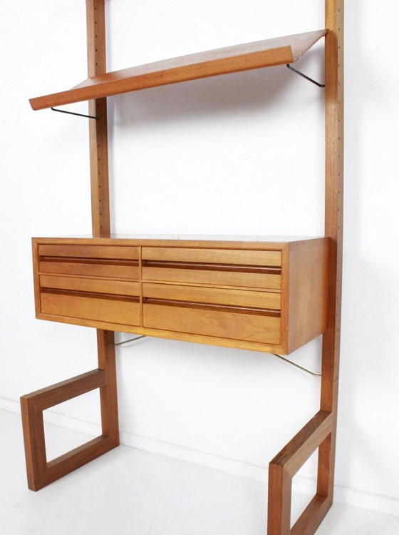 Image 1 of Freestanding Wall System Royal System By Poul Cadovius For Cado, Denmark 60'S