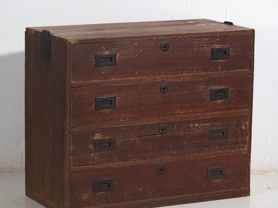 Commode japonaise antique - Période Meiji / Taishō (env. ) #50 – Iron (photo 2 of 40)