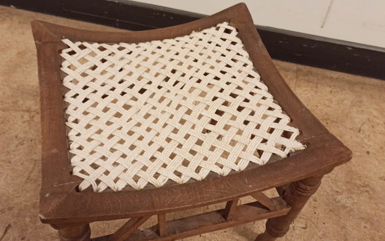 Image 1 of Kruk di Tebe in stile neo-egiziano d'epoca