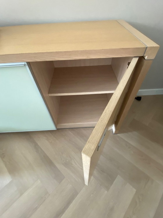 Image 1 of White oak sideboard
