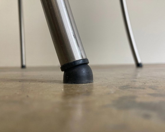 Image 1 of 4x Bert Plantagie Arc eetkamerstoel leer