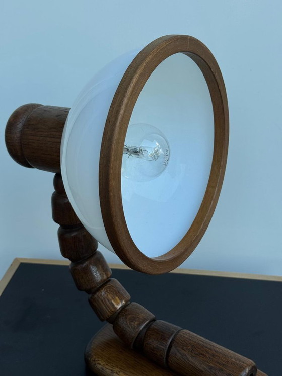 Vintage Steinhauer Wall Lamp 1980's – Wall lights, Glass, Wood (photo 11 of 11)