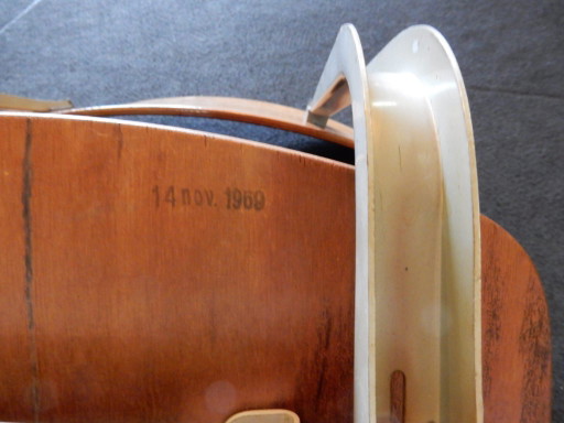 8 X Sillas, Friso Kramer y Wim Rietveld – eetkamerstoelen, Metal, Wood (photo 2 of 5)