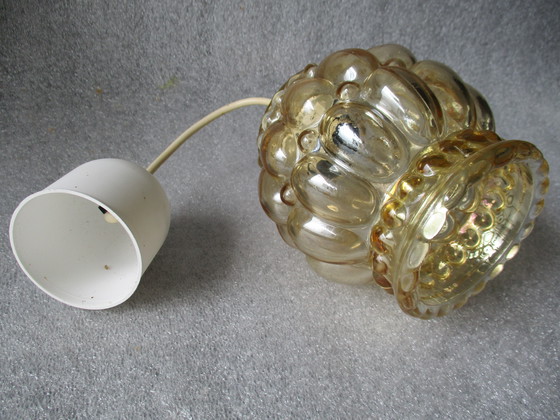 Image 1 of Helena Tynell, lampada a sospensione a bolla, retro Ca 1970 Finlandia.