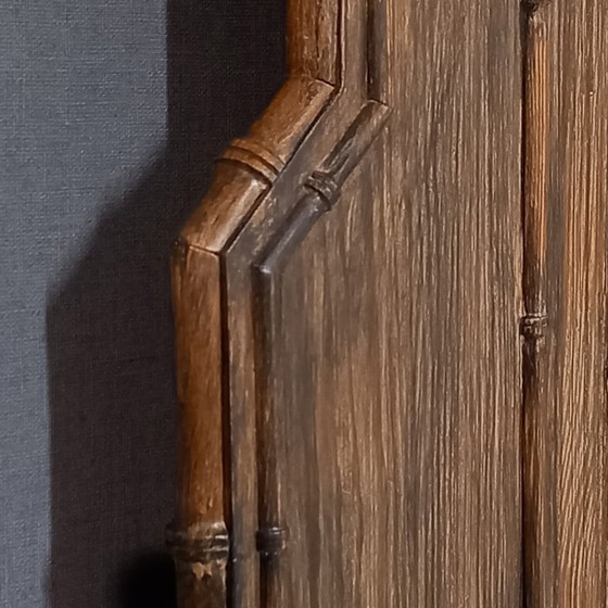 Image 1 of Antiek Frans Faux Bamboo dressoir