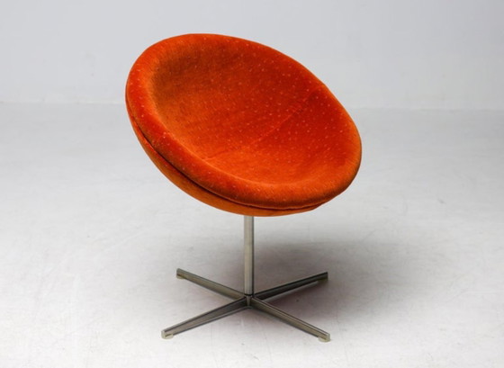 Image 1 of Set di 2 poltrone Vitra Verner Panton C1 in velluto