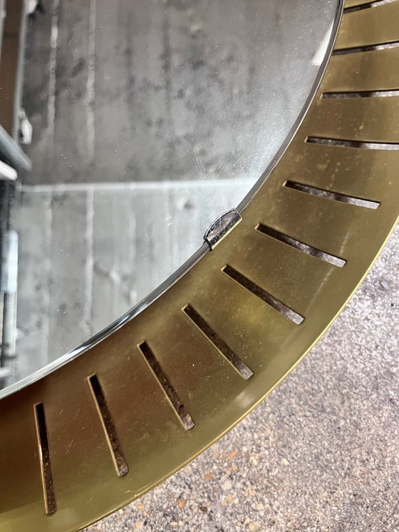 Image 1 of Grande specchio illuminato d'epoca, Stilnovo, 1960