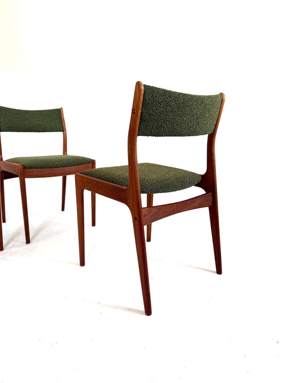 Image 1 of 6x gerestaureerde eetkamerstoel, Johannes Andersen ‘60