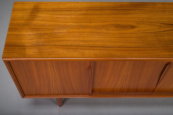 Image 1 of Vintage Deens Teakhouten dressoir van Axel Christiansen voor Aco Møbler, jaren 60