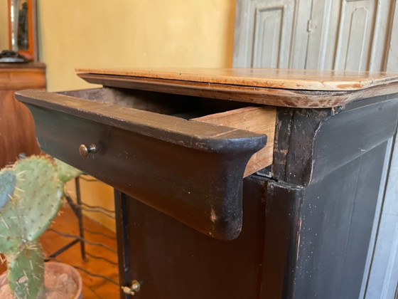 Image 1 of Comodino Mobiletto Biedermeier antico francese