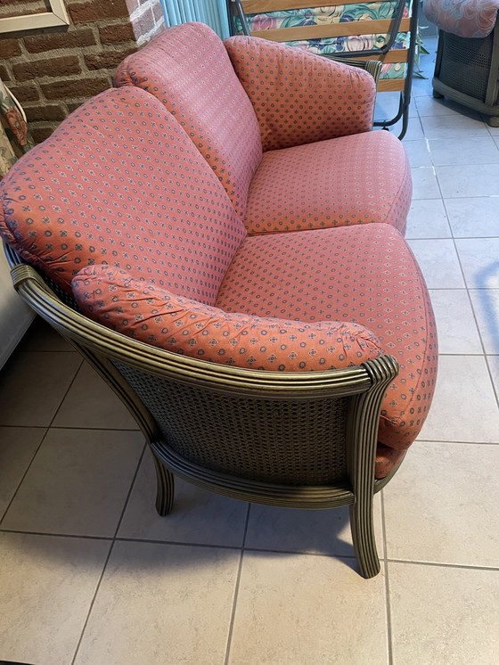 Image 1 of Superb 2-seater Bench With Webbing, Zgan