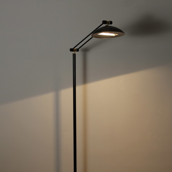 Image 1 of Vintage Italiaanse ‘80s Vloerlamp - Microdata Milano Krinthya