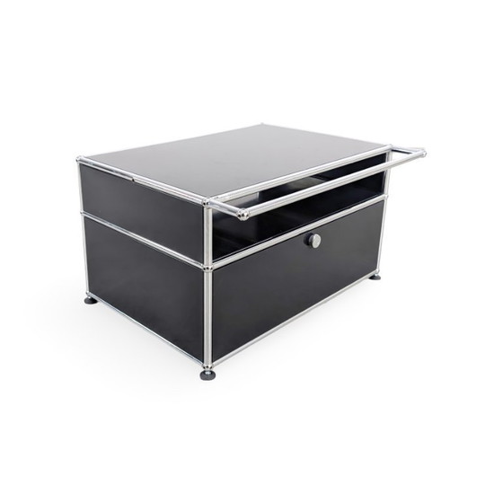 Image 1 of Original USM Haller Couchtisch Fritz Haller Beistelltisch Metall
