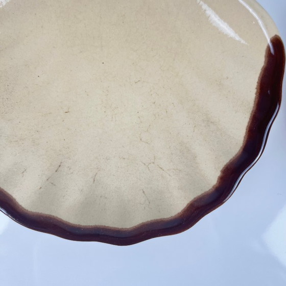 Image 1 of Set van 6 keramische sint-jakobsschelpen van E. Henry