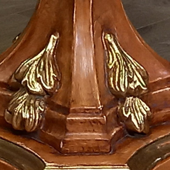 Image 1 of Unique Hollywood Regency side table