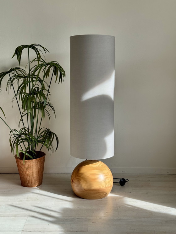 Image 1 of Vintage Spherical Base Floor Lamp