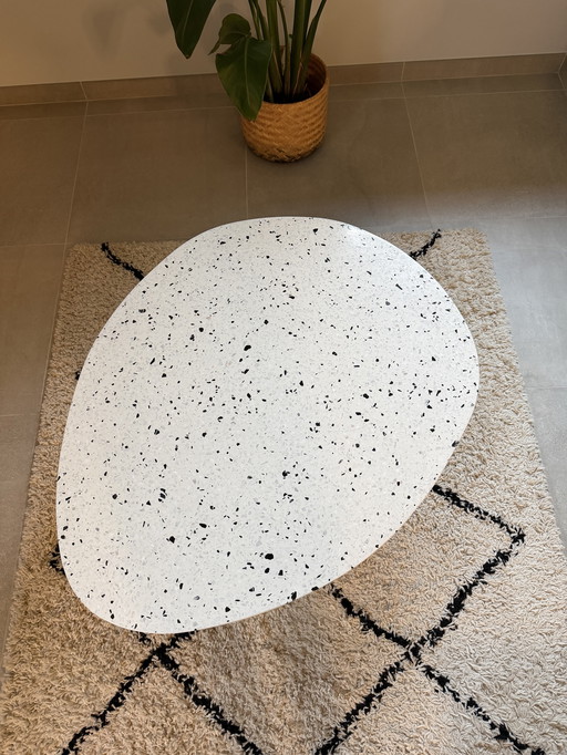 Table de salon meublée Richard Terrazzo