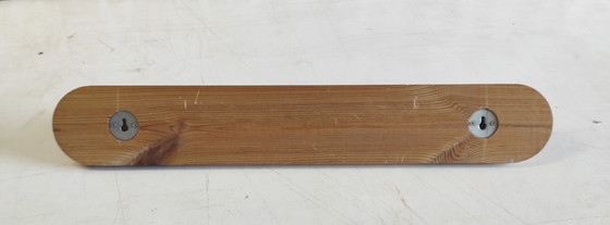 Image 1 of Garderobe aus massivem Kiefernholz – Mitte des 20. Jahrhunderts