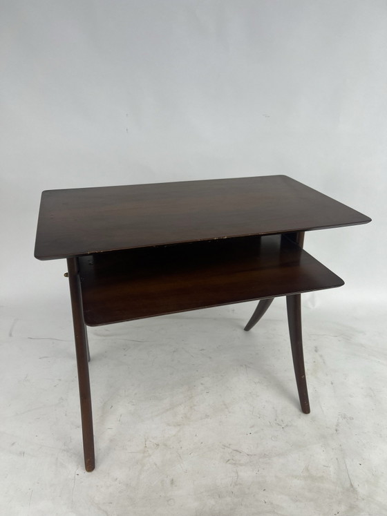 Tavolino vintage danese/scandinavo Mid-Century – Tavolini, Legno (photo 2 of 5)