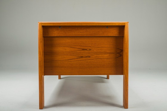 Image 1 of  Freistehender Teakholz-Schreibtisch von Gv Møbler, Mid-Century, 1960er Jahre