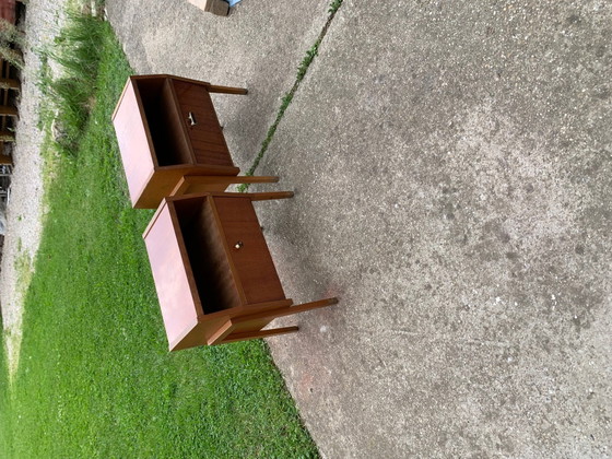 Mid-Century Nightstand by Varia, 1950s, Set of 2 – Mid Century Modern (photo 5 of 7)