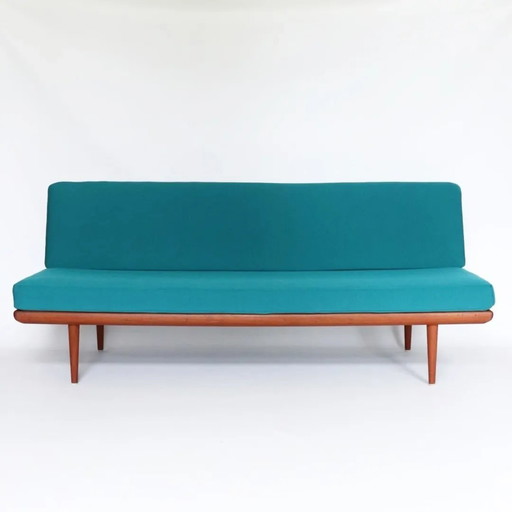Vintage Minerva daybed 3 seater sofa Kvadrat fabric Danish design
