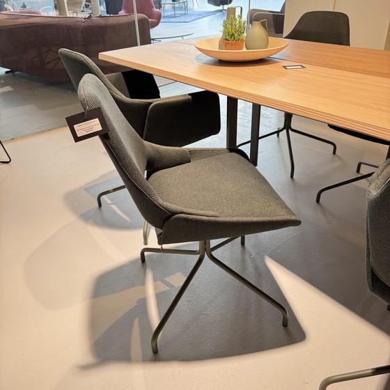 Image 1 of Mobitec Japura dining table - 240x100 with Lotus dining chair (set of 6)