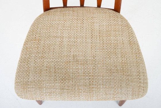 Vintage Eva eetkamerstoelen van Niels Koefoed voor Koefoeds Hornslet, jaren 60, set van 12 – Wool (photo 9 of 14)