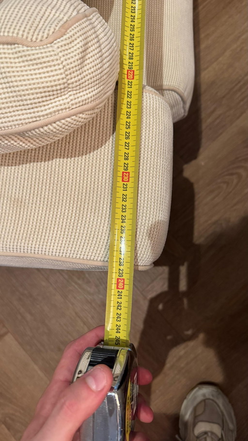 Minotti Sofa 3 Zita Ecru